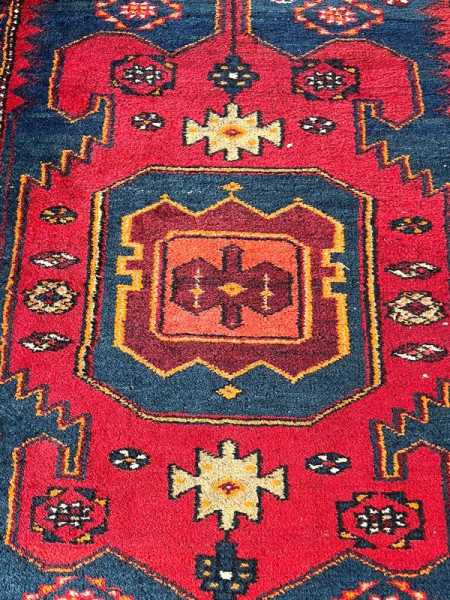 Vlnený koberec Kazak