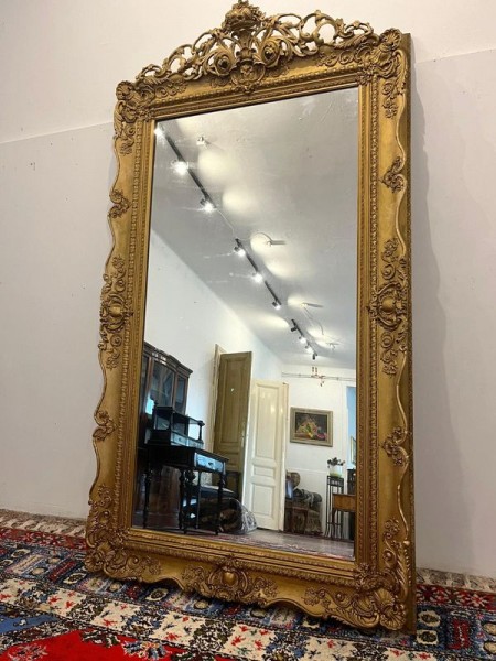 Obrovské starožitné zrkadlo