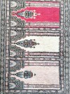 Perzský koberec s hodvábom 136 x 49 cm